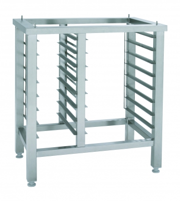 Stainless steel stand  ST623 with 8 trays for GN2/3 and 8 trays for GN1/3